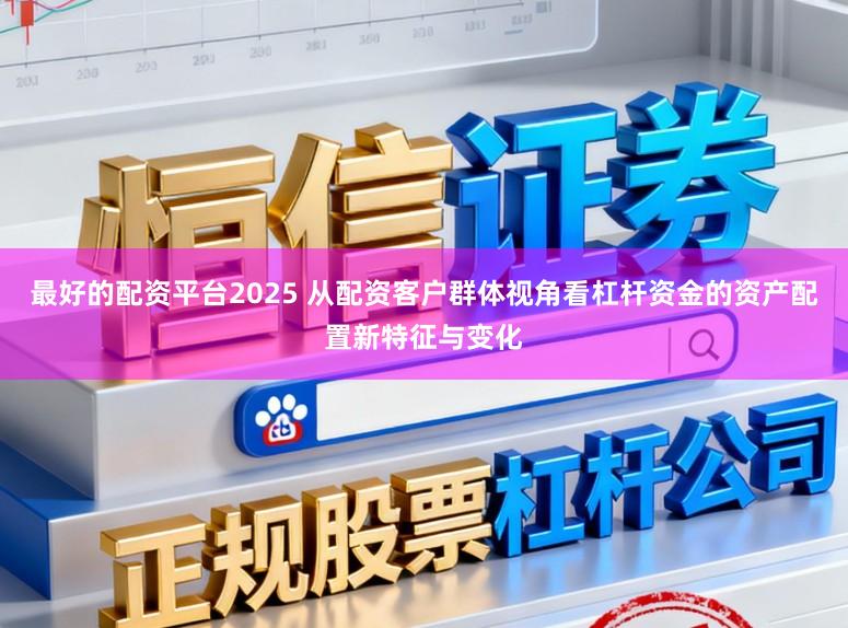 最好的配资平台2025 从配资客户群体视角看杠杆资金的资产配置新特征与变化