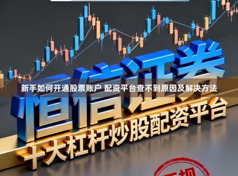 新手如何开通股票账户 配资平台查不到原因及解决方法